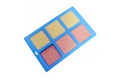 China MHC High Quality Customized Food Grade 3d Handmade Rectangle Silicone Soap Mould supplier