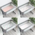 Skin Friendly Standard Bassinet Crib Sheet Bassinet Mattress Sheet