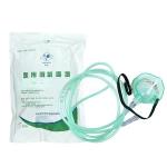 PVC Medical Oxygen Mask Reusable Compressed Nebulizer Mask Individual Package for sale