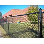 Manual PVC Coated Chain Link Fence Panels 1.8m Height for sale