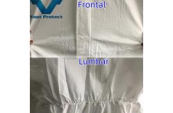 China US 0/Piece Samples Disposable White Microporous Protective Coverall Hypo-Allergenic supplier