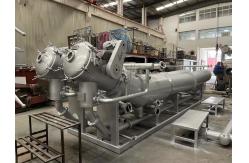 China Overflow Woven Fabric Dyeing Machine Adjustable With PLC Based Automation supplier