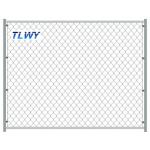 BWG18-BWG7 Colored Chain Link Fencing Panels 1x50m 1.2x50m for sale