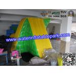 Sea Or Lake Inflatable Water Park Toy / 0.9mm PVC Tarpaulin Floating Climbing for sale
