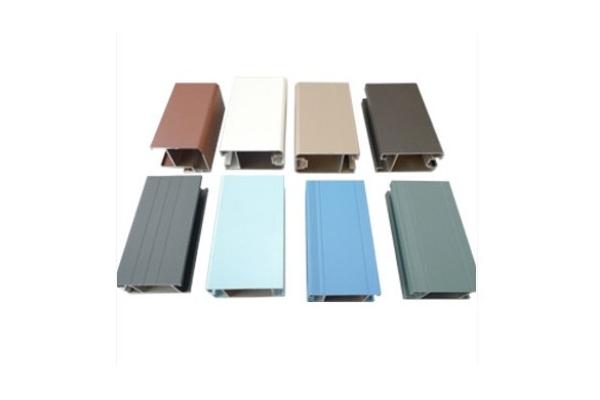 6063 - T5 Extruded Aluminum Door Frames Powder Spray Coated