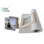 Exhibition 280Gsm Polyester Printing Canvas Rolls Matte Inkjet Fabric Paper