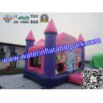Pink Princess Inflatable Bouncy Castle , Park Inflatable Castle for sale