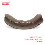 3501110-861 Rear Brake Shoe Kit For ISUZU NKR77 P600 3501110-861 for sale
