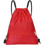 Gym Waterproof Drawstring Bag Backpack With Zip Pocket Swim Bag For Men Women for sale