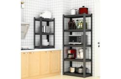 China Organization Multipurpose 3 Tiers Metal Storage Shelf Light Duty supplier