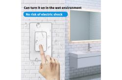 China SIXWGH 433Mhz Wireless Wall Switches Self-Powered Waterproof Remote Control Light Switch supplier