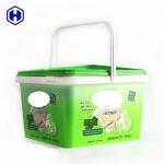 Strong Reusable Small Square Plastic Containers Sturdy Scratch Resistant for sale