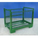 Stackable Steel Collapsible Wire Container Heavy Duty Weatherproof for sale