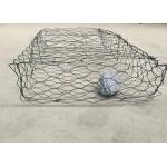 Slope Support 2m X 1m X 1m Custom Gabion Baskets 6x8cm Mesh Hole for sale