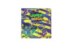China Custom Thickness 100mic-140mic Side Seal Bags Gummies Packaging Plastic Zipper Bag supplier