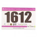 0.5mm Thickness Tyvek Competition Identification Number Tear Resistance