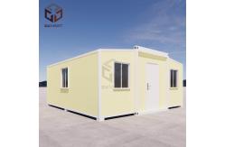 China Soundproof Thermal Insulation Foldable 20ft Container Collapsible Prefab Homes supplier