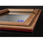 China Italian Style Wood Aluminum Windows 15mm With Triple Glass Electrophoresis manufacturer