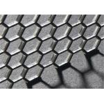 Hexagonal Hole Perforated Metal Mesh Galvanized Steel Plate For Decoration for sale