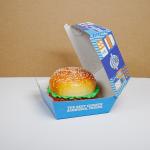 Wholesale Customized Hamburger Boxes Fast Food Takeaway Paper Packaging Boxes for sale