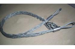 China Double Head Mesh Cable Pulling Grips , Wire Grip Sock Wire Pulling Grips supplier