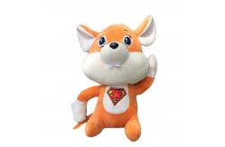China Orange Zodiac Mouse Plush Doll Cartoon Little Mouse Stuffed Plush Toys supplier