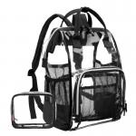 Transparent Large Outdoor Waterproof Bag PVC Material Zipper Opening for sale