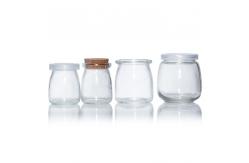 China Custom Dessert Glass Pudding Jars 100ml 200ml 300ml supplier