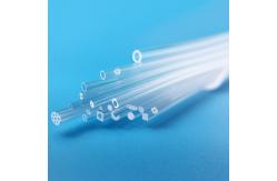 China Custom Hexagonal Shaped Quartz Capillary Tube For Optical Fiber Sensor supplier