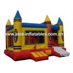 Commercial pvc inflatable caryon castle, bouncy castle, inflatable slide for kids for sale