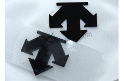 China OEM 3D Silicone Heat Transfer Clothing Labels OEKO-TEX Certification supplier