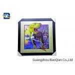 High Definition 3D Image Lenticular Printing Services Decorative Animal Design for sale