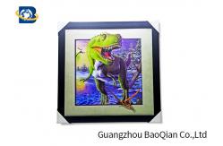 China High Definition 3D Image Lenticular Printing Services Decorative Animal Design supplier