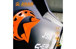 China Mobile Scrap Metal Concrete Crusher Demolition Shear For Excavators 60 Ton supplier