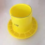 10kg Chicken Feeder Automatic Chicken Feeding System Yellow Red