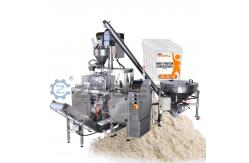 China Single Station Small Protein Powder Packaging Machine Multifunctional Bag Feeding Machine supplier