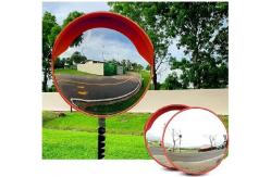 China PC ABS Outdoor Convex Traffic Mirror For Intersection / Parking Lots supplier