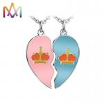 18K Gold Plated SS316L Love Jewelry Set With Heart Pendant for sale