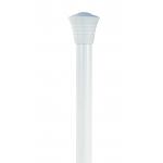 Mute Straight 16mm Diameter 1mm Thickness Aluminium Curtain Pole for sale