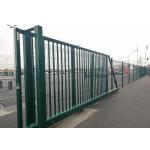 PVC Coated 60*60mm Welded Metal Security Garden Gates for sale