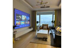China Thin Fixed Frame Screen Long Throw Home Theater Projection Screens 120 Inch supplier