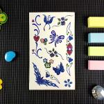 1mm Cartoon Tattoo Sticker Aroma Mermaid Princess  Animal Crossing Stickers for sale