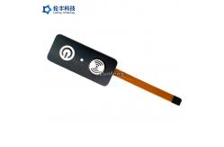China 3M468 Rear Adhesive FPC LED Membrane Switch Good Sealing 1.0mm Pitch supplier