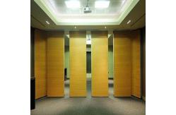 China Movable Sliding Folding Room Dividers for Banquet Hall / Sound Proof Partition Walls supplier