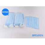 Protective Customized Color Disposable Surgical Face Mask OEM And ODM Service for sale