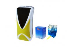China Hospital Touchless Hand Sanitizer Dispenser , Refillable Automatic Soap Dispenser With Smoky Window supplier