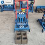 2-45 Small-sized Mobile Brick Making Machine Daily Output 2000-4500 Blocks for sale