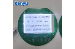 China FSTN Segment LCD Display Module Customized PCB Board White Screen supplier