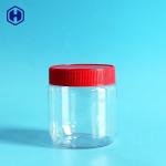 Small Size Leak Proof Plastic Jars With Red Screw Top Fully Airtight for sale