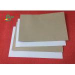 Recycle pulp 250gsm 270gsm Thickness Duplex Board Whit Grey Back for sale